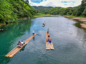 Bamboo rafting on the Rio Grande - - Copyright Jamaica Tourist Board